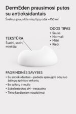 DermEden prausimosi putos – švelnus veido prausiklis jautriai odai Lumimi.lt 11