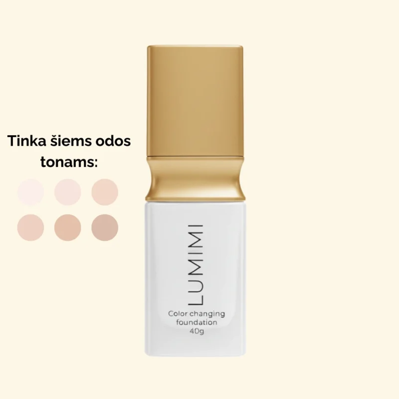 LUMIMI – prie odos prisitaikantis makiažo pagrindas NEW EDITION Lumimi.lt 25