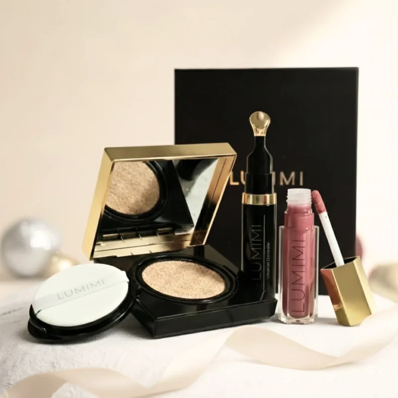 Makiažo pagrindas + Universalus maskuoklis + Lūpų blizgis Lumimi.lt