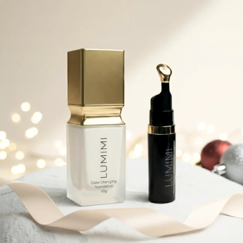 Prie odos prisitaikantis makiažo pagrindas + Universalus maskuoklis Lumimi.lt