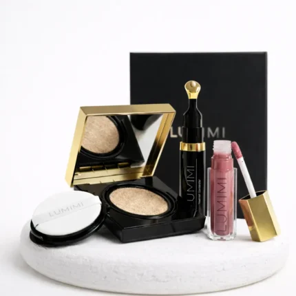 Makiažo pagrindas + Universalus maskuoklis + Lūpų blizgis Lumimi.lt