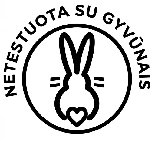 Netestuota su gyvūnais